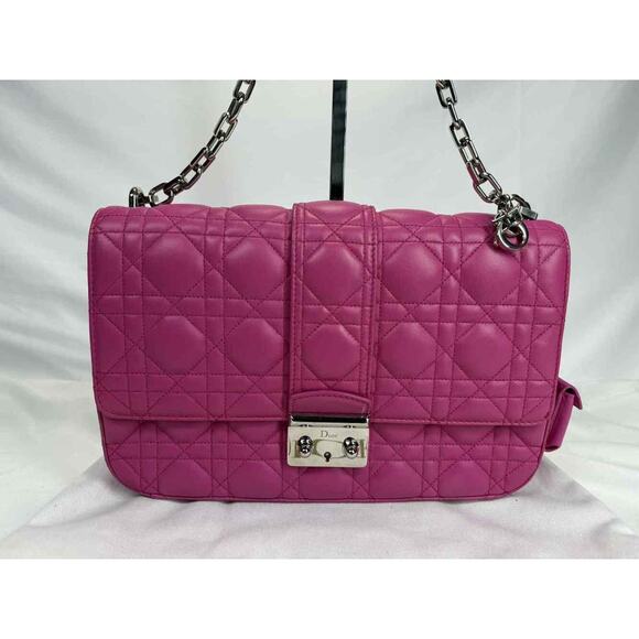 Christian Dior Miss Dior Medium Pink Purse SPB-TS 355858 - Picture 2 of 16